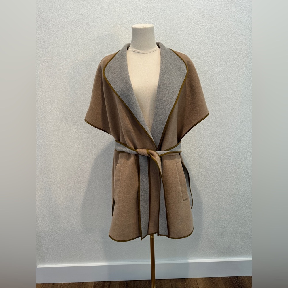 J. Crew. S/M. Brown/Gray. Like New! - Picture 2 of 5